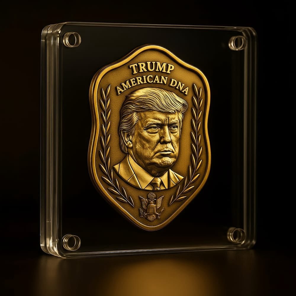 Trump American DNA Badge