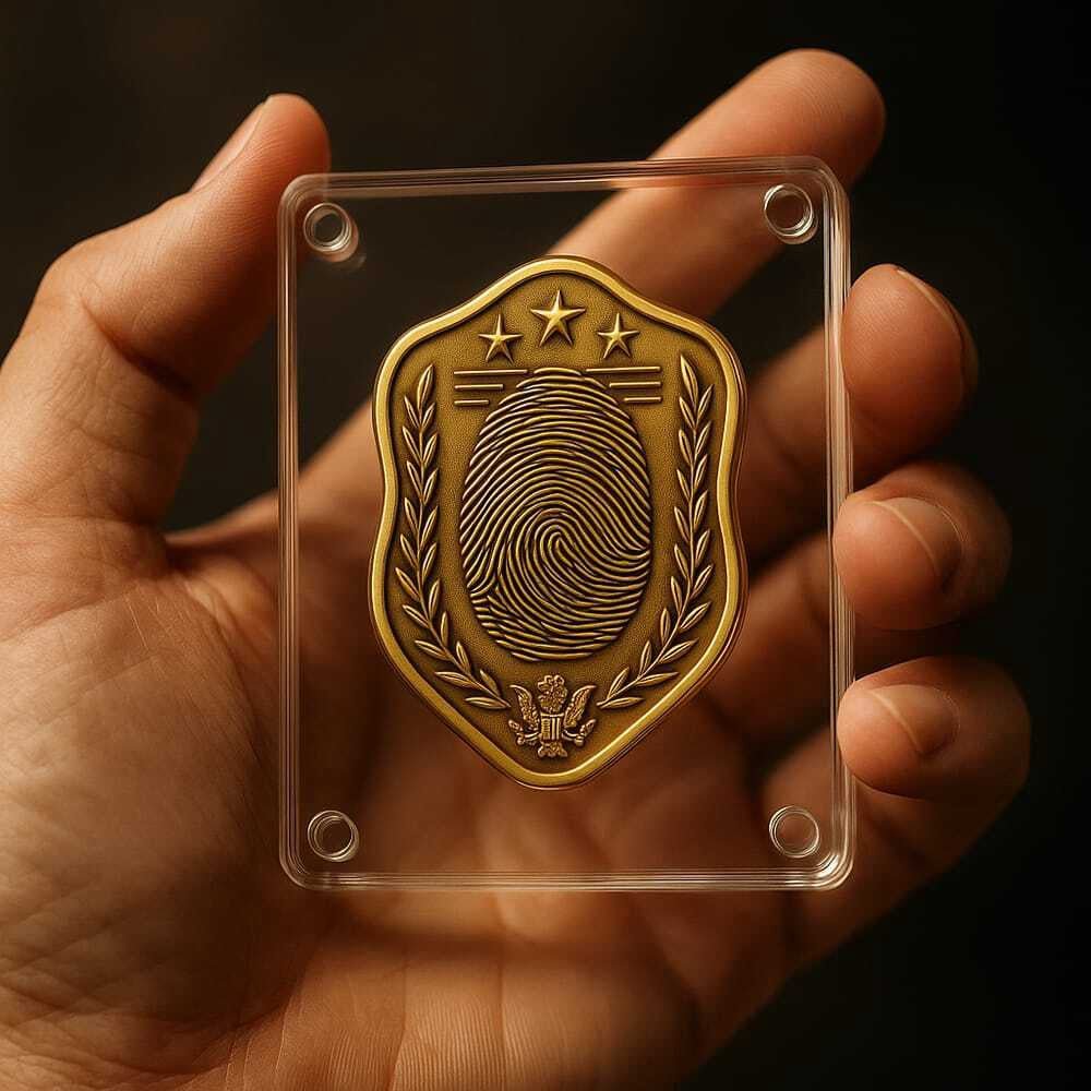 Trump American DNA Badge